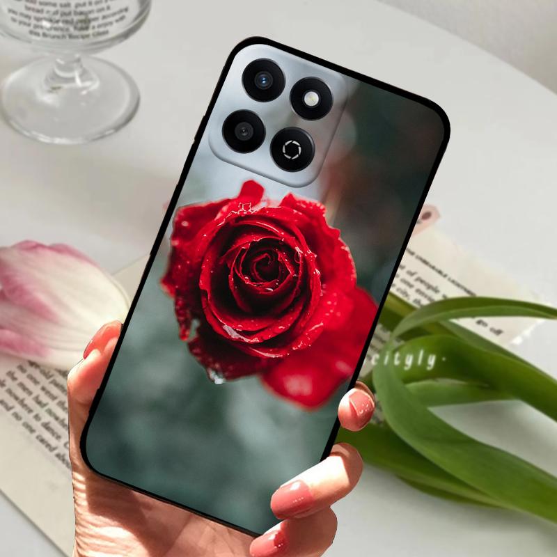 Чехол для Honor X7c 4G X 7c Геометрический дизайн Мягкий силикон ТПУ Задняя крышка телефона Для Huawei Honor X7c Ударопрочный бампер Сумки для телефона