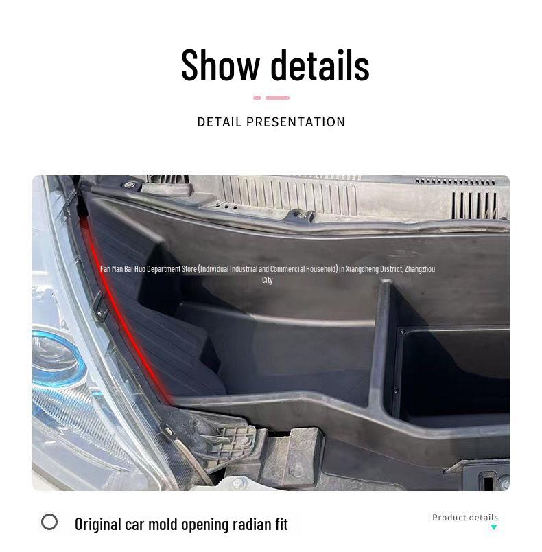 Front Hood Storage Box for 18-23 Chery Little Ant