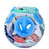 Детский надувной круг Eiwa Shinkansen Baby Swim Ring DX - Круг для плавания, Поплавок, Подставка для ног, с веревкой и ручкой - для малышей и детей - Водные игры, Плавание, Бассейн, Пляж