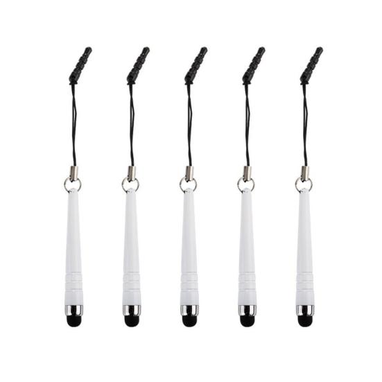 5/10 шт., емкостная сенсорная ручка с защитой от пыли, мини-стилус для письма для телефонов, планшетов