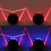 High Quality Bicycle Bike Safety Warning Led light bicycle laser lights LED Flashing Lamp Tail Light Rear Cycling 5 LED+2 Laser
