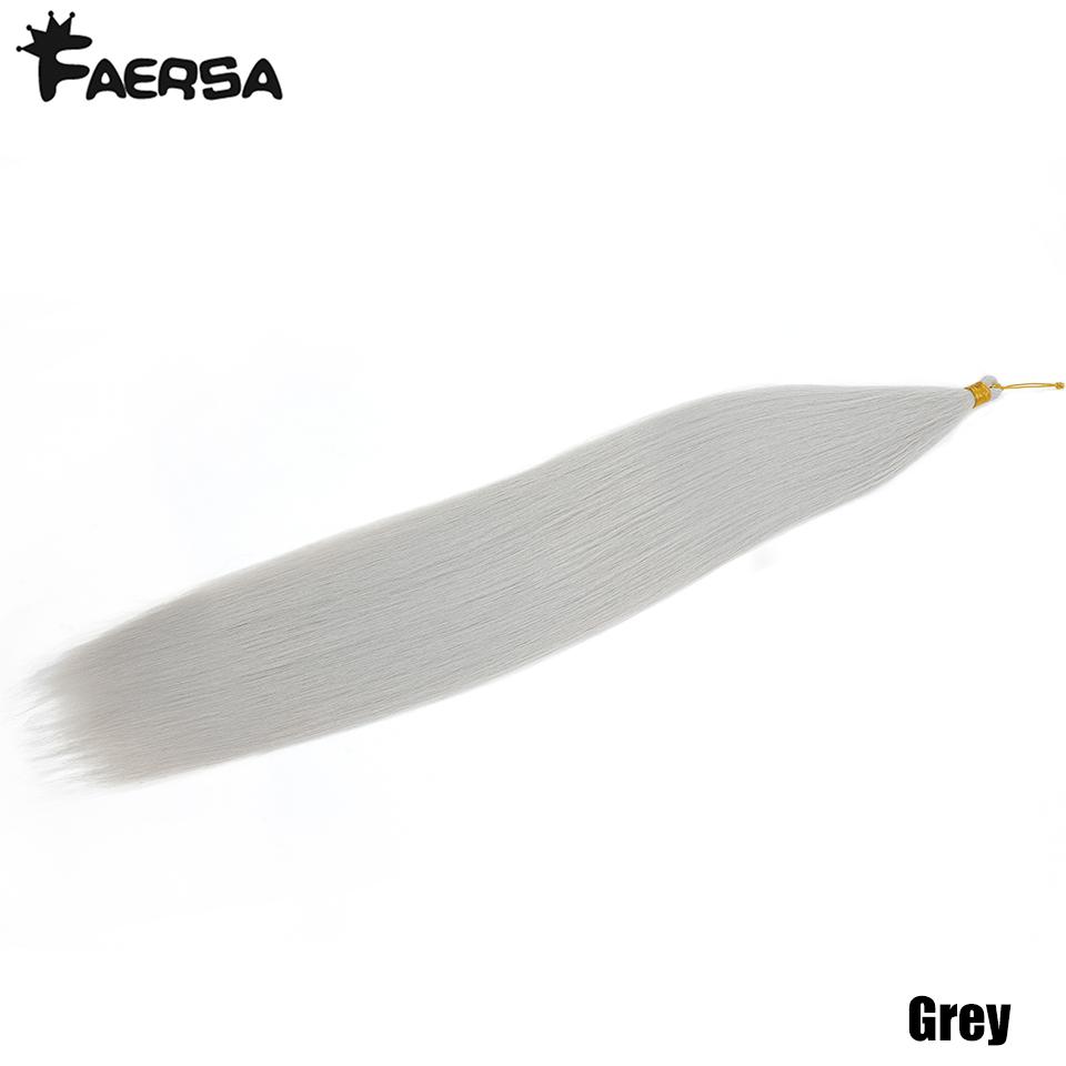 Ariel Straight PonyTail Synthetic Hair 30 Inch Bundles Crochet Braids Ombre Brown Crochet Brading Hair Extensions for Women