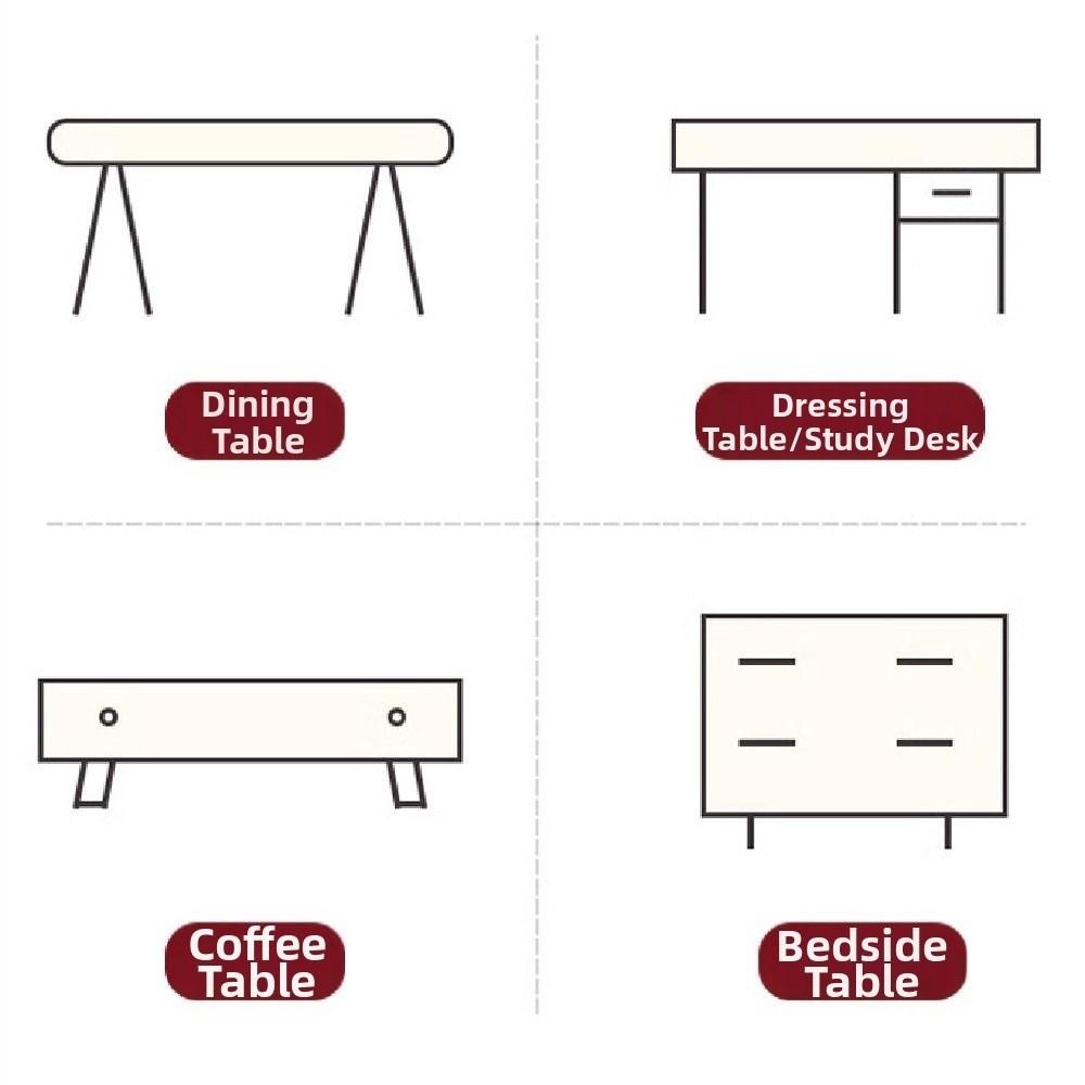 Красная Рождественская Скатерть-Дорожка Утолщенная Скатерть с Лосями Креативное Рождественское Украшение для Стола Гостиная