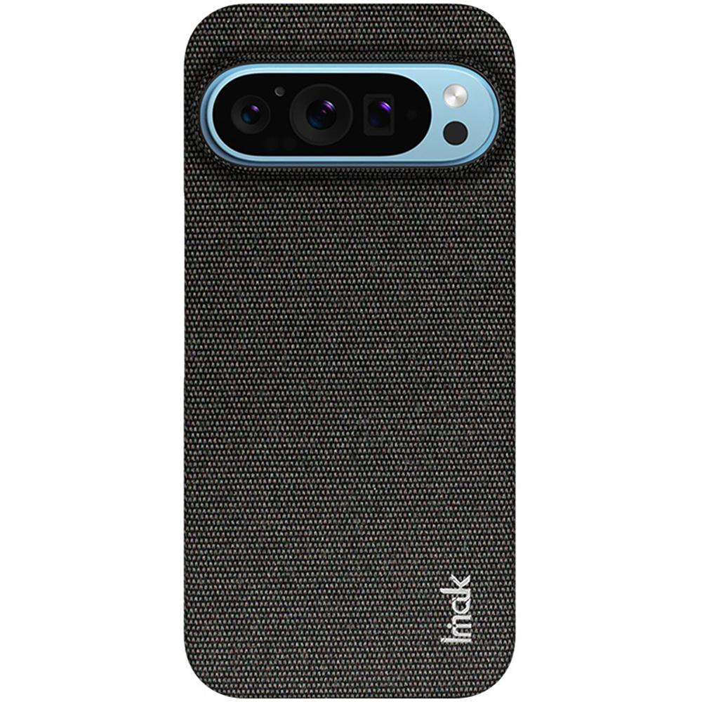 IMAK Серия Ruiyi для Google Pixel 9 Pro XL Чехол Тканевая текстура Кожа+ПК Задняя крышка для телефона