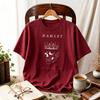 Women Hamlet Shakespeare Skull Crown Graphic T Shirt Academia Literary Book Lover Tee Vintage Reader Casual Literature Fan Tops