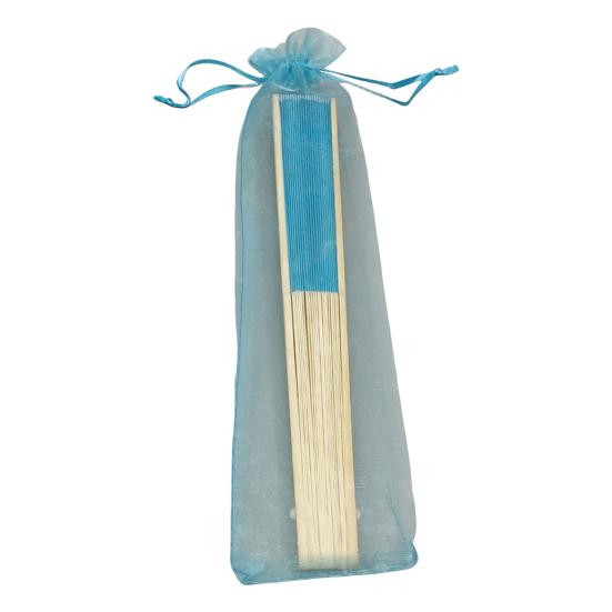 Шелковый складной веер бамбуковый легкий ручной веер с мешочком из органзы веер для гостей на свадьбу украшение для вечеринки