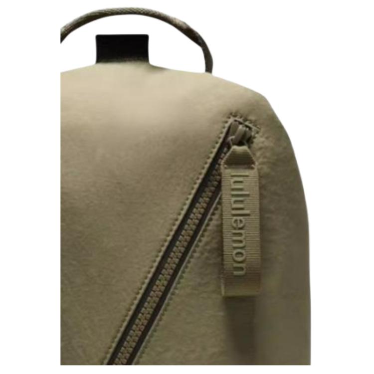 Lululemon Fast Track 2.0 9L Sports Versatile Polyester Backpack Unisex Backpack Laurel-Green LU9CDGS-062214