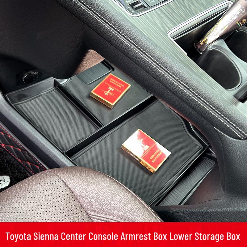 Органайзер-бокс для подлокотника Toyota Sienna & Granvia: Решение для хранения в центральной консоли