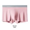 Men's Seamless Antibacterial Modal Boxer Briefs - Mid-Waist, Thin & Breathable