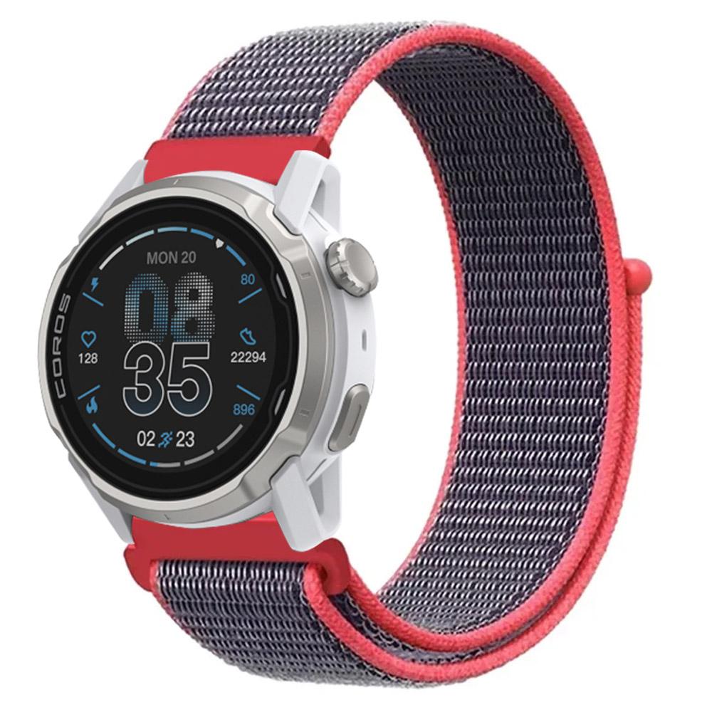 20mm 22mm Nylon Loop Strap for COROS APEX 4 42mm/PACE Pro/CMF Watch 3 Pro Smartwatch Breathable Band for Suunto Vertical/Race 2