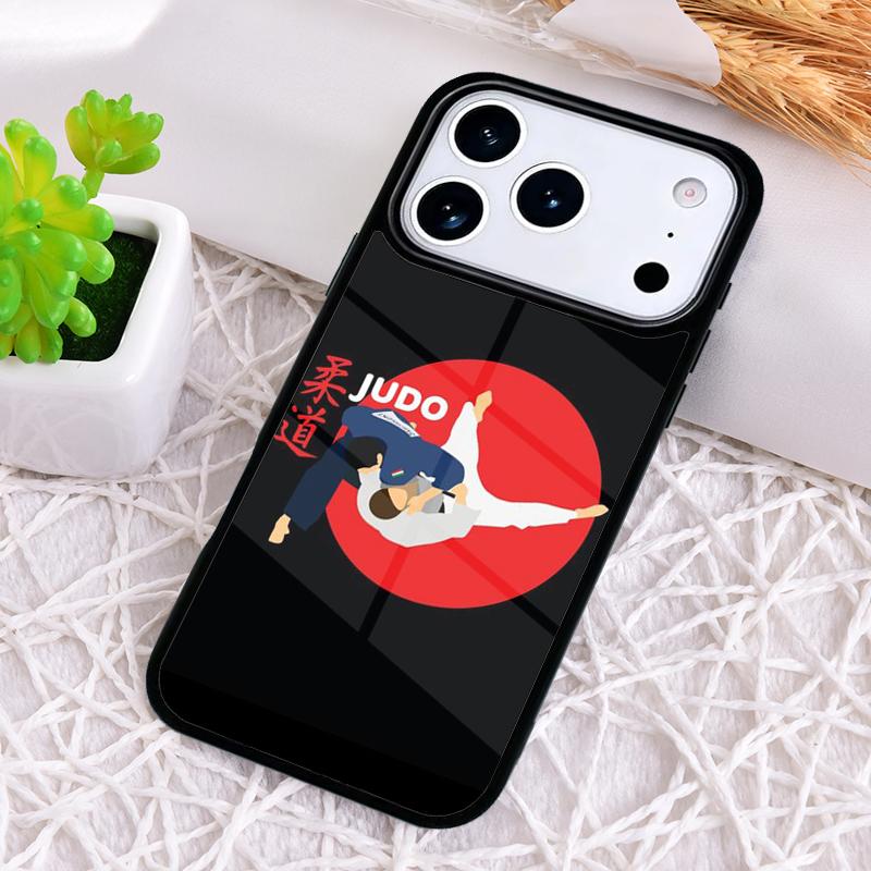 Judo Phone Case for iPhone 17 Air 16 15 11 12 14 13 Pro Max Shockproof Cover