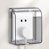 Self-Adhesive Electric Plug Cover Waterproof Plug Box Durable Switch Protective Cover  for Home