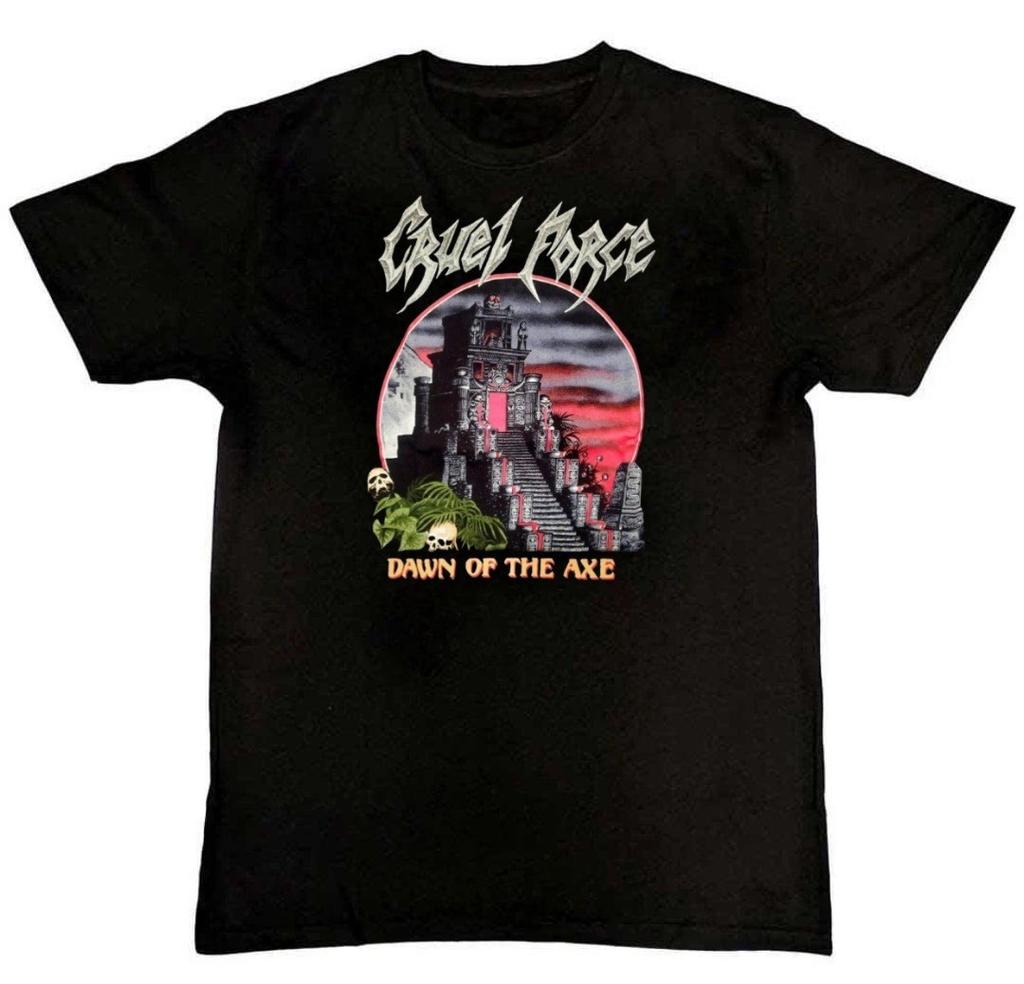 Vintage Cruel Force - Shirt Dawn Of The Axe Mens T-Shirt