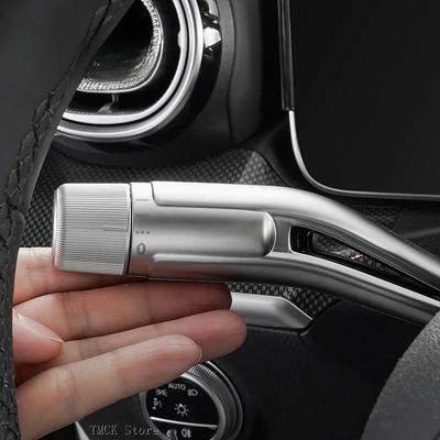 Для Mercedes Benz C S EQE EQS Класса W206 W223 V295 297 -2024 Автоаксессуары Накладка на рулевое колесо, рычаг переключения передач, подрулевой переключатель