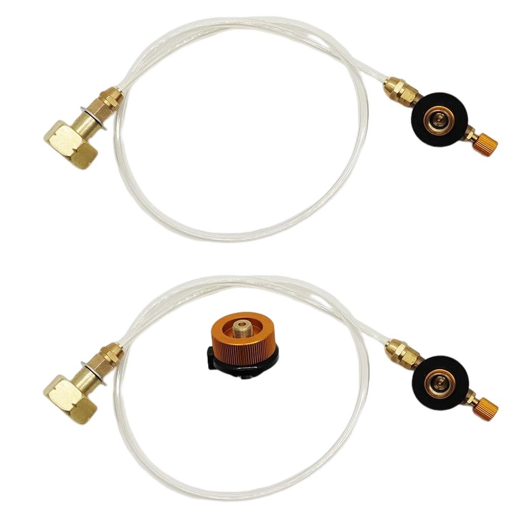 Русский заправочный соединительный адаптер для раздельного плоского газового баллона, надувной соединительный клапан для Восточной Европы, аксессуары для уличной печи