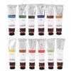 12-Color 20ml Oil Painting Paint Tube Set Art Drawing Pigment Kit for Beginners