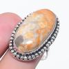 Maligano Jasper Gemstone 925 Sterling Silver Jewelry Ring Size 8