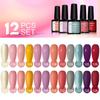 PHOENIXY гель-лак для ногтей, 12 цветов, набор гелей для ногтей, замачиваемый гель для ногтей, стартовый набор для дизайна ногтей, набор пастельных гель-лаков для маникюра, сделай сам, дома