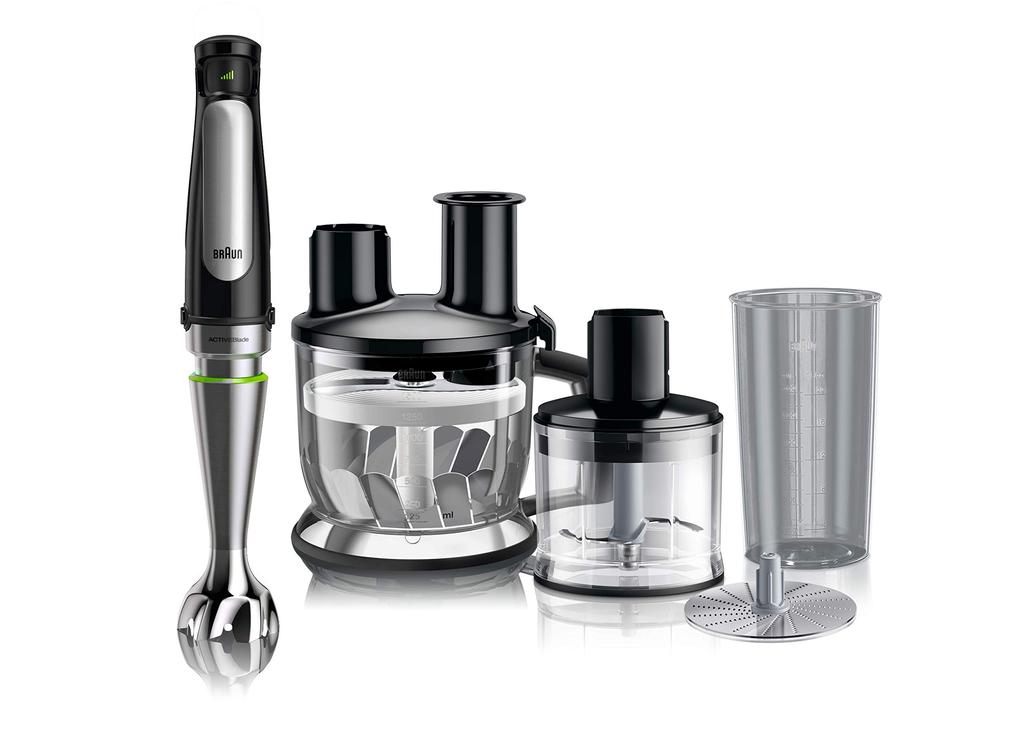 Braun Hand Blender 7 MQ7080XG Easy operation Baby food preparation Smoothie Soup Crushing Mixing Slicing Chopping Chopping Knead Daikon grated 7