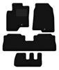 Черные велюровые коврики для: Chevrolet Captiva 7-местный (2006-2017)