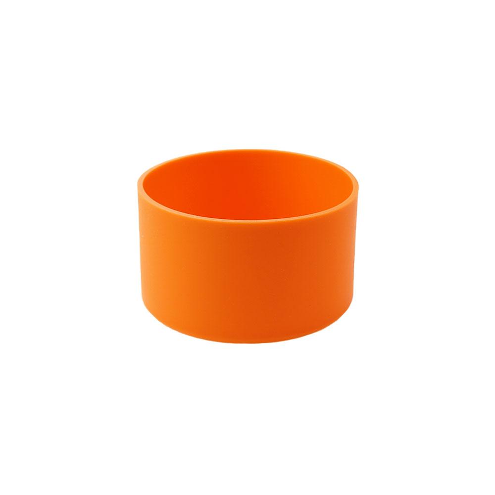 17 Colors 7.0CM Silicone Cup Bottom Cover Heat Insulation Coaster Sleeve Water Cup Cover Sheath 70MM AntiSlip Bottle Sleeve