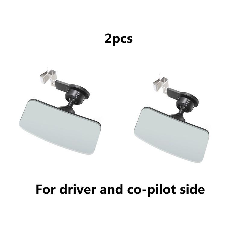 Blind Spot Mirror for Car HD Convex Mirrow Square 360 Adjustable Wide Angle Car Rear View Side Mirror Parking Auxiliary