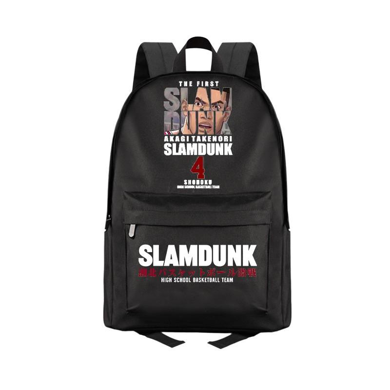 Slam Dunk Backpack Sakuragi Hanamichi Rukawa Kaede Anime School Bag Students