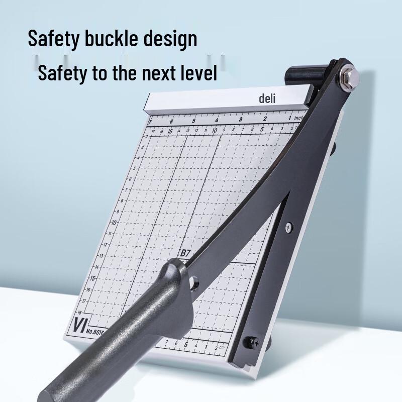 Deli 8016 Paper Cutter CN plug (adapter included)
