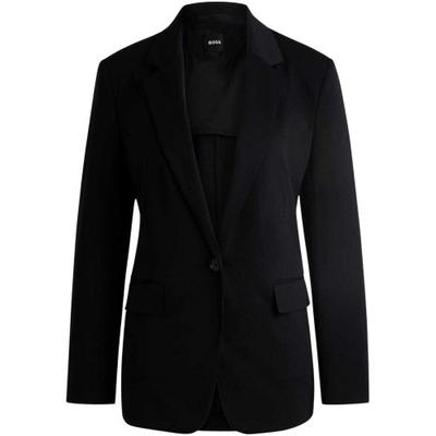 Womens/Ladies Jersey Relaxed Fit Blazer