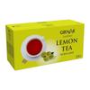 Girnar Lemon Black Tea 25 Foil Wrapped Tea Bags Antioxidant Rich Caffeine Free Beverage