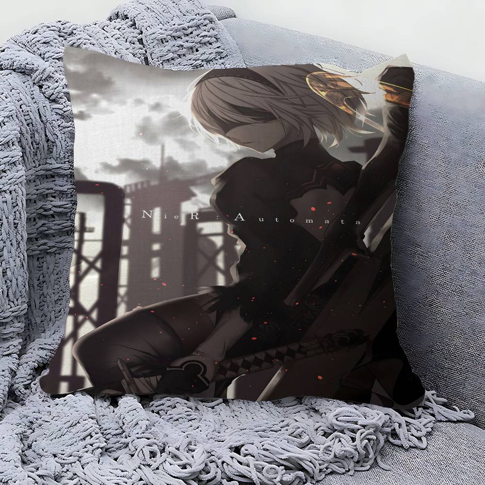 NieR Automata Персонализированная картинка текст домашние декоративные подушки Бытовые подарки xсм