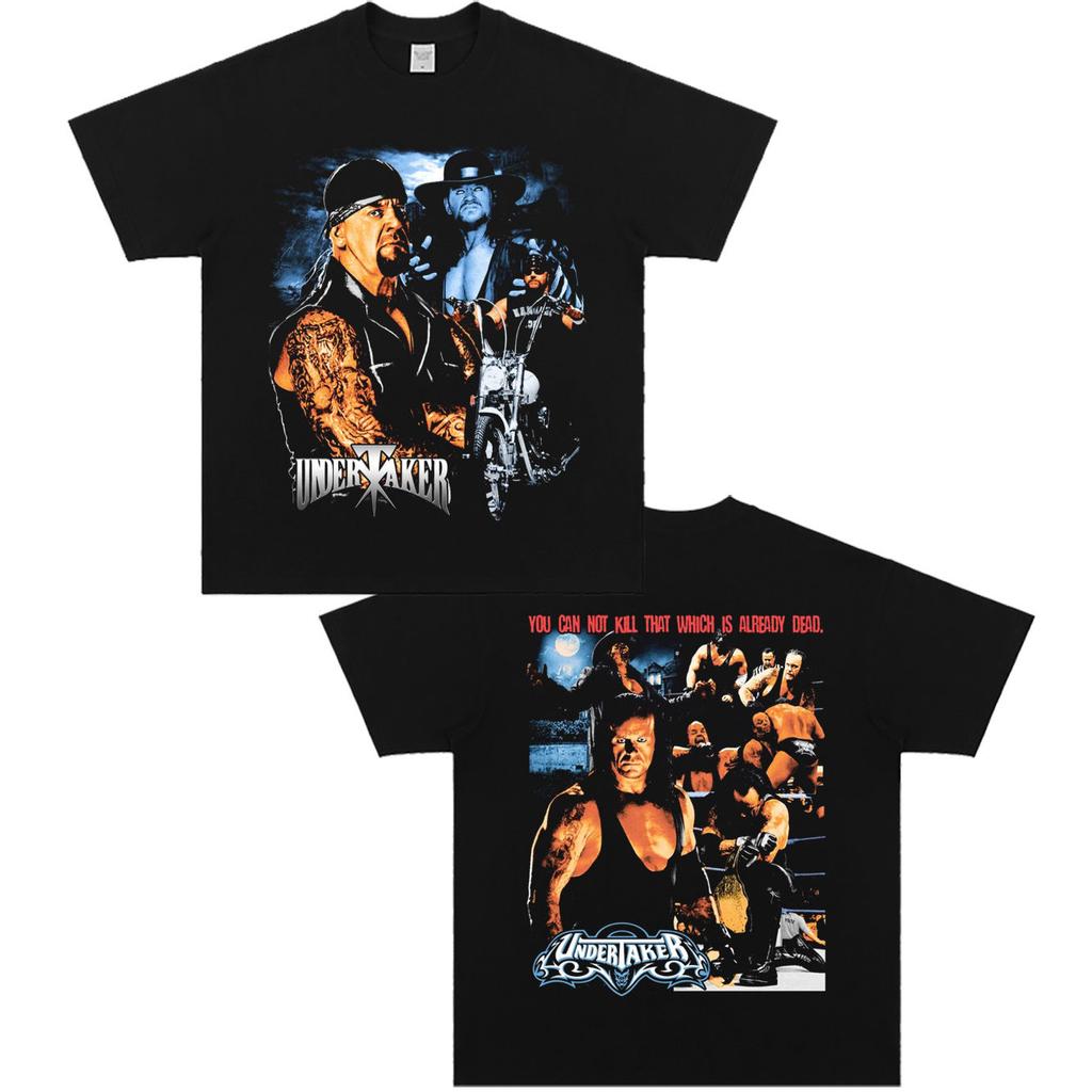 The Undertaker Undertaker Fighting Wrestler American Vintage Street Wear Short Sleeve Men's T-Shirt