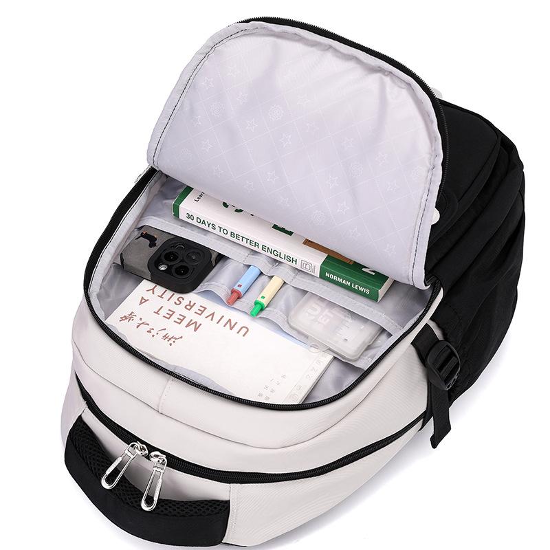 Рюкзак Высокая грязеустойчивость Большая вместимость Студенческий Простой