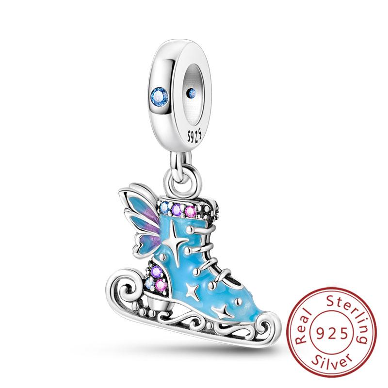 Подходят оригинальные медные шармы-бусины, бант, флакон духов, розовые шармы для женщин, изящные украшения DIY, подарки на день рождения