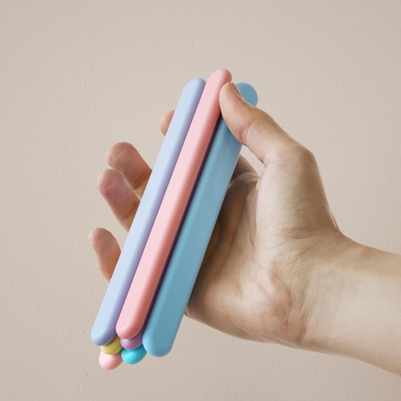 Гибкие силиконовые инструменты для перемешивания Компактная и прочная силиконовая палочка для перемешивания смолы для моделирования и художественных проектов