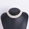 Ladies Multi-layer Pearl Necklace Temperament Pearl Fashion Bridal Wedding Accessories Necklace