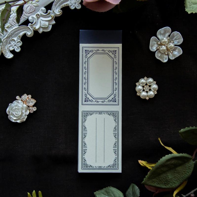 50 листов/лот блокноты для заметок ретро цветок Византии мусорный журнал наклейки для скрапбукинга офисные школьные канцелярские принадлежности