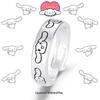 Cartoon Cat Rhinestone Necklace - Fashionable Girly Student Best Friend Chain with Niche Design.