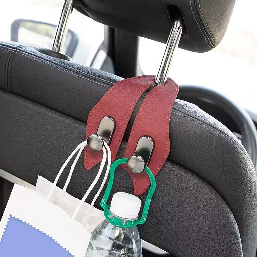 Автомобильный крючок для спинки сиденья автомобиля, двойной крючок для встроенного хранения автомобиля, скрытый подвесной крючок для хранения сзади