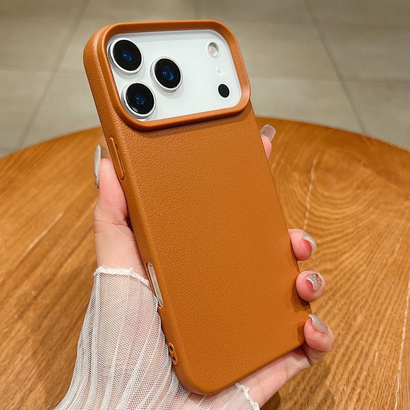 Мягкий ТПУ чехол с текстурой кожи, противоударный, для iPhone 17 Air 16 15 Pro Max 12 13 14 15 Pro 11, однотонный силиконовый чехол, Fundas