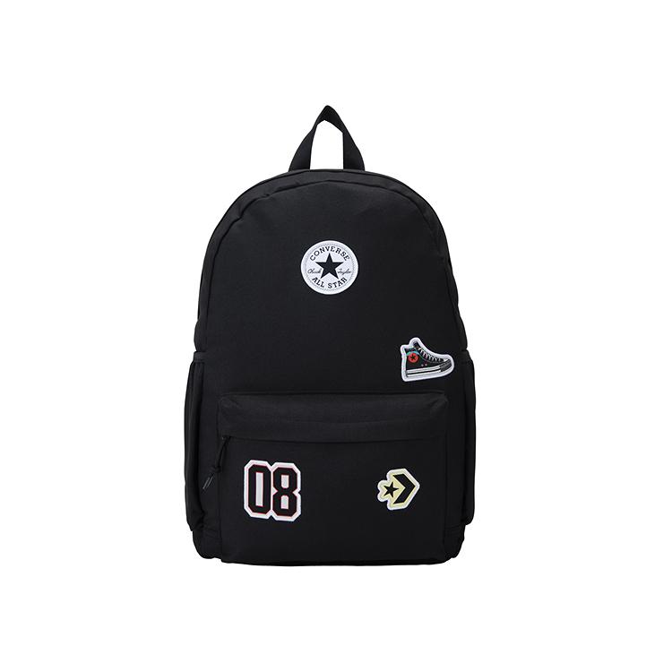 New Converse Polyester Backpack Unisex Jet Black CV2513024PS-002
