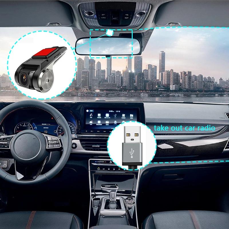 Автомобильный навигатор Android USB HD Видеорегистратор для вождения с функцией помощи водителю ADAS