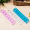Hot Portable 7 Day Pill Box Weekly Tablet Holder Storage Container Case Travel Medicine Splitters 3 Colors Pill Case Organizer