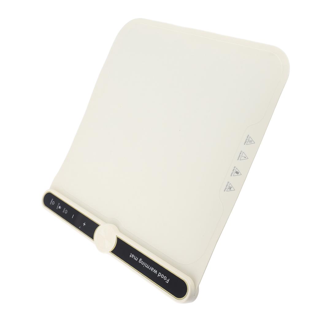 330W 6 Timer 9 Temperature Levels Portable Food Warming Mat Rolled Storage Silicone Electric Food