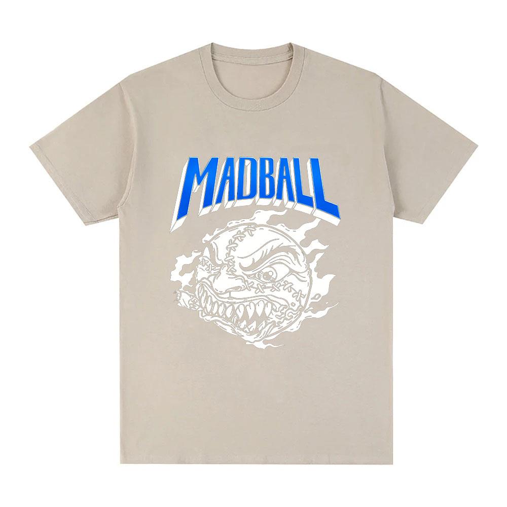 Madball Хлопковая футболка 100% Графика с принтом с тура группы Модная уличная одежда Женские Мужские Повседневные С круглым вырезом Топы для взрослых Лето 2026 Новинка