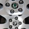 2025 Hot for Skoda 56/60/65mm Car Wheel Center Hub Caps Logo Rapid Kodiaq Fabia Karoq Laura Superb VRS Yeti Octavia Scala Tire D