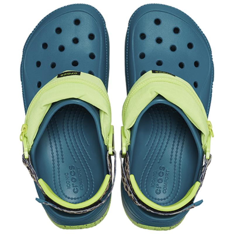 Crocs Hiker Xscape EVA Сабо с животным принтом 5 см Сандалии Унисекс 'Бирюзово-зеленый'