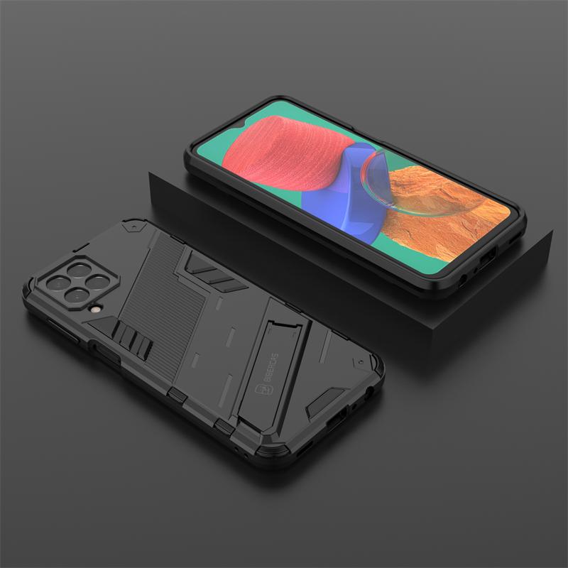 Чехол для Samsung Galaxy M33 5G, автомобильный магнитный держатель, противоударный защитный чехол для телефона Sumsung M 33 33M 2022 SM-M336B 6,6 дюйма, задняя крышка