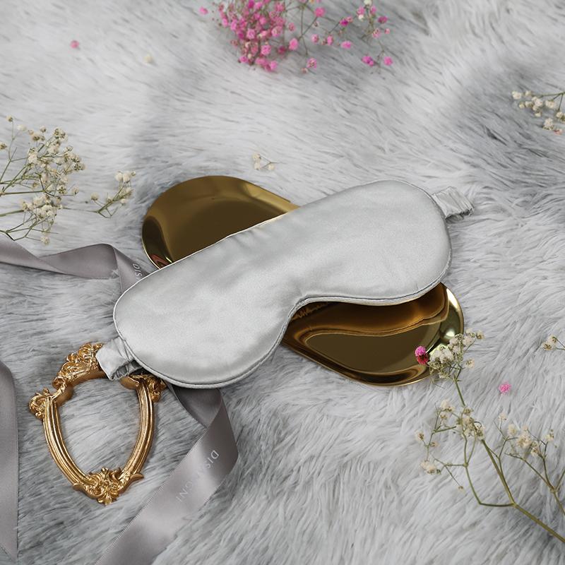 100 Percent Mulberry Silk Sleep Mask Breathable Light Blocking Eye Cover For Women Men Travel Soft Comfortable