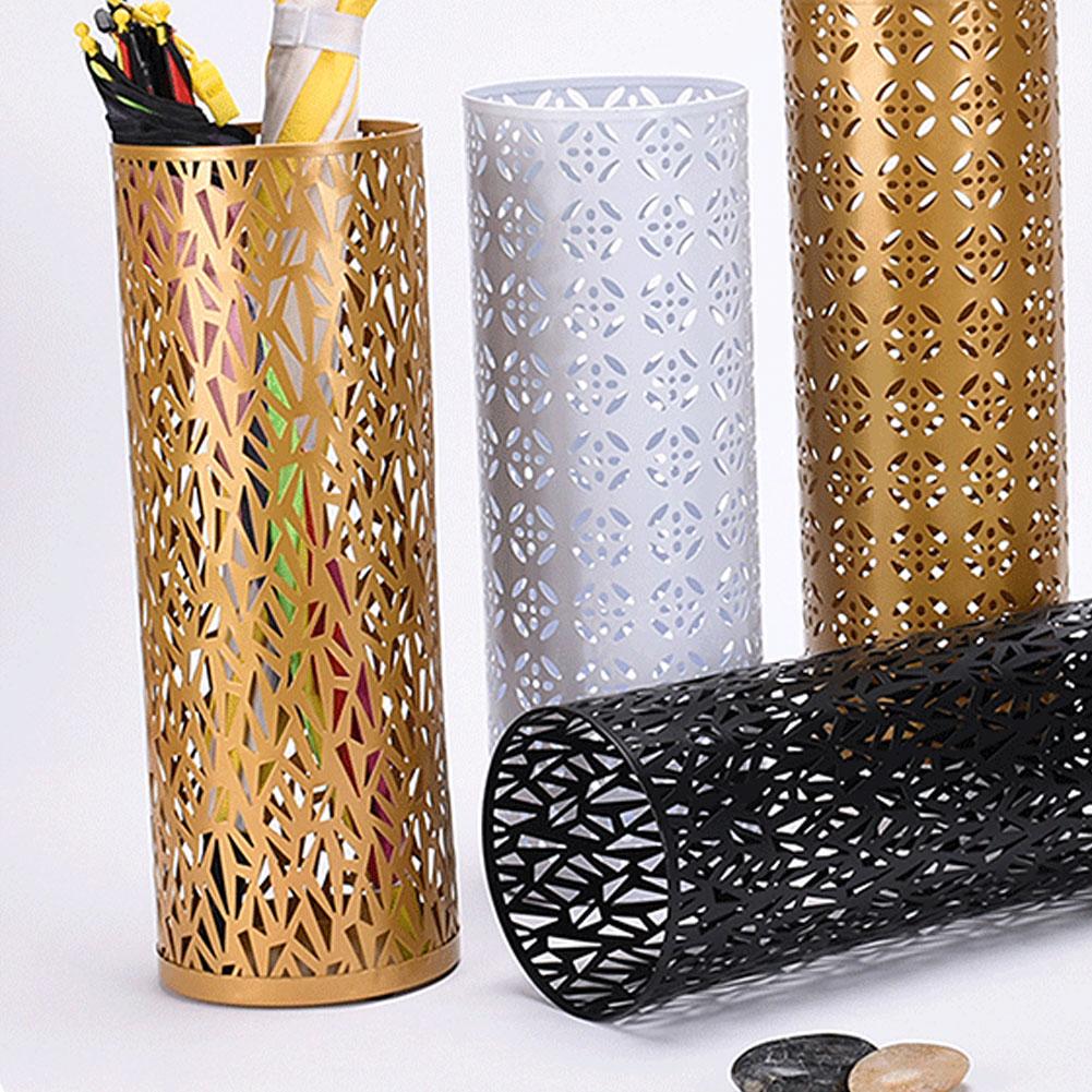 Стильный металлический держатель для зонта с экономящим пространство дизайном для домашнего порошка идеального качества или офисного V8N9